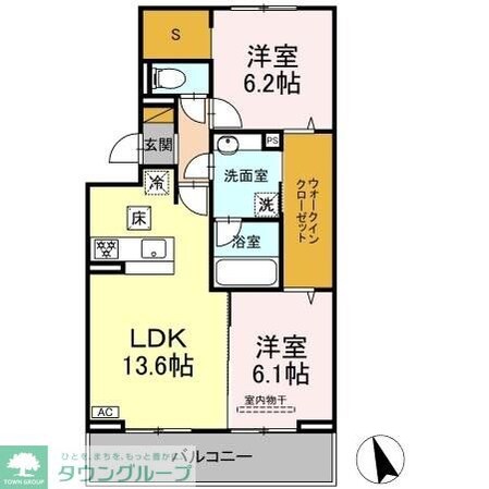 ソラーナの物件間取画像